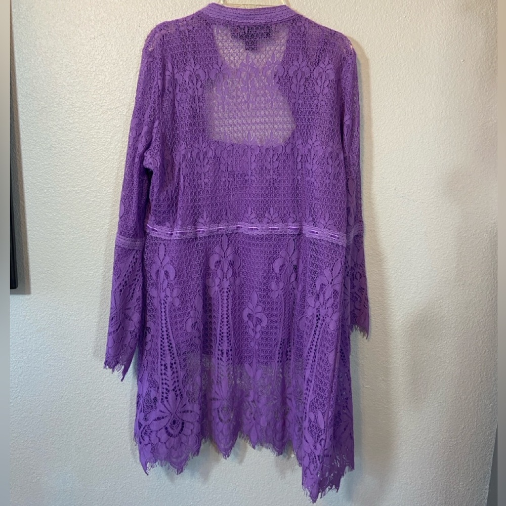Colleen Lopez Lace Cover-Up and Tank Size PM - Picture 9 of 16